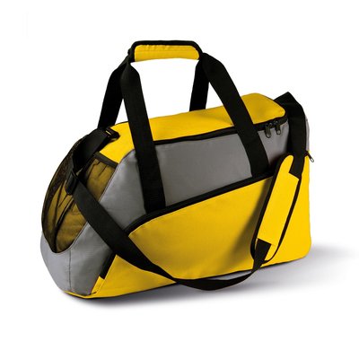 Bolsa deportiva con correa y asas Amarillo