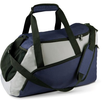 Bolsa deportiva con correa y asas Azul / Gris