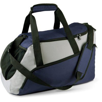 Bolsa deportiva con correa y asas Navy / Light Grey