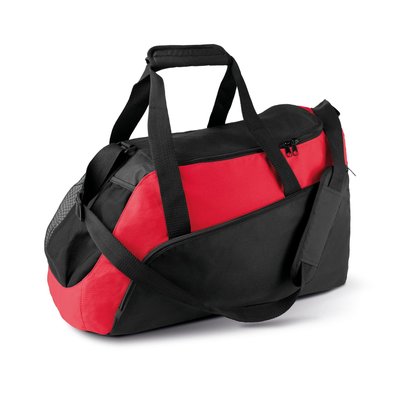 Bolsa deportiva con correa y asas Negro