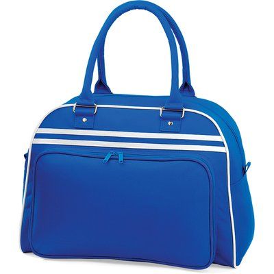 Bolsa diseño Retro Bright Royal / White