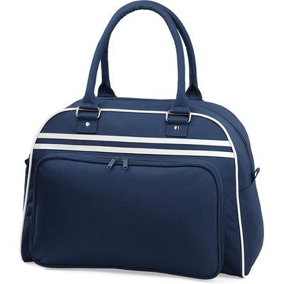 Bolsa diseño Retro French Navy / White