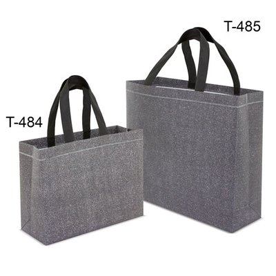 Bolsa Grande Non Woven Efecto Glitter