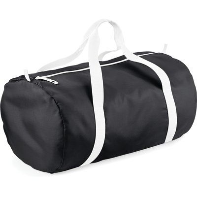 Bolsa impermeable plegable Cierre de cremallera Negro