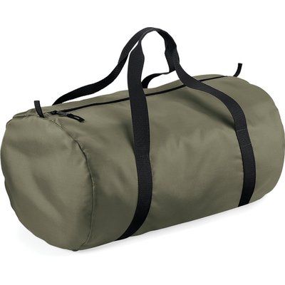 Bolsa impermeable plegable Cierre de cremallera Olive Green / Black