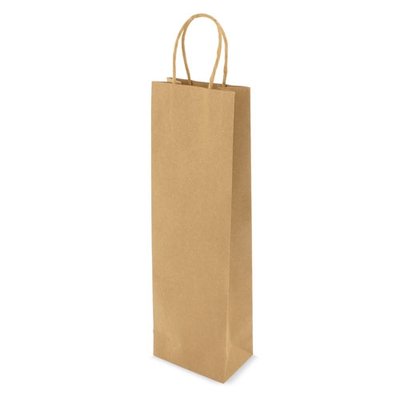 Bolsa Kraft Reciclado para Botella