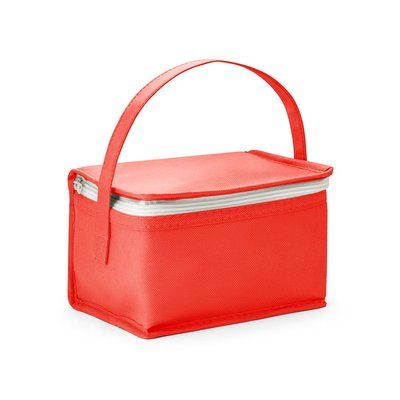 Bolsa nevera 6 latas Rojo