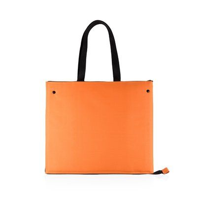 Bolsa Nevera 600D con Cremallera Naranja