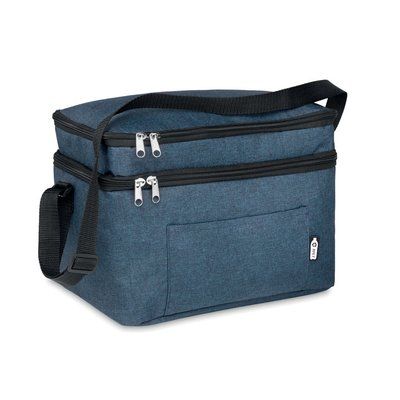 Bolsa Nevera Doble en RPET 600D Azul