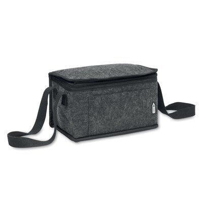 Bolsa nevera fieltro con capa aislante Gris Piedra