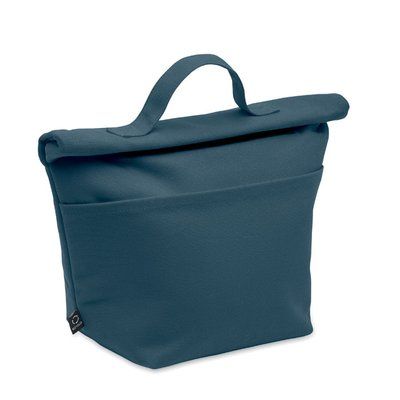 Bolsa nevera reciclada rolltop Azul