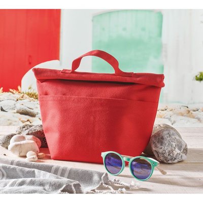 Bolsa nevera reciclada rolltop