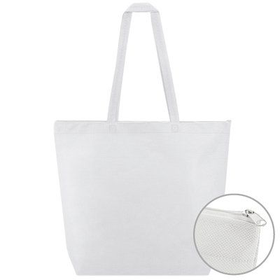 Bolsa Non Woven Amplia con Cremallera BL