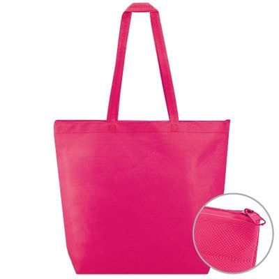 Bolsa Non Woven Amplia con Cremallera FU