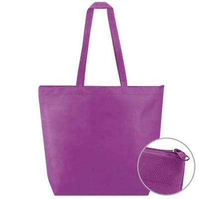 Bolsa Non Woven Amplia con Cremallera LI