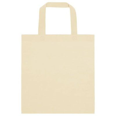 Bolsa Non Woven de Asa Corta Plata