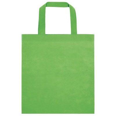 Bolsa Non Woven de Asa Corta Verde