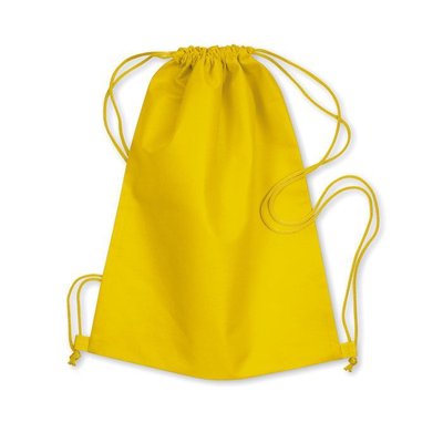 Bolsa non woven cuerdas a juego Amarillo