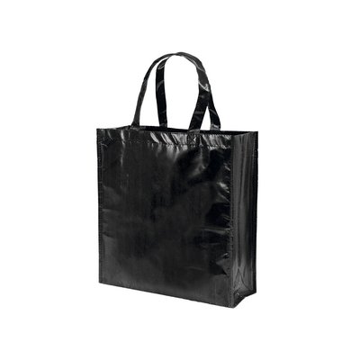 Bolsa non-woven laminado resistente Negro