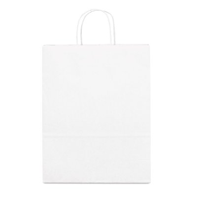 Bolsa de papel blanca