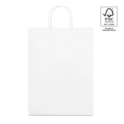 Bolsa de Papel Kraft 90g Blanca