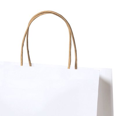 Bolsa de papel reciclado blanca 6kg