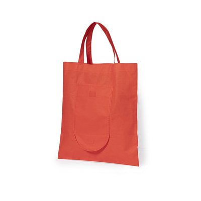 Bolsa pequeña plegable en non woven ribete color