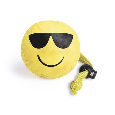 Bolsa plegable emoji en poliéster Bgaf