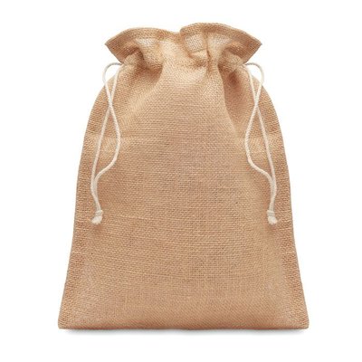 Bolsa Regalo de Yute 14x22cm Beige