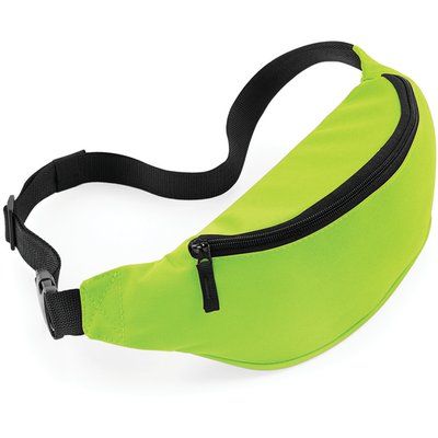 Bolsa riñonera con correa ajustable Lime Green