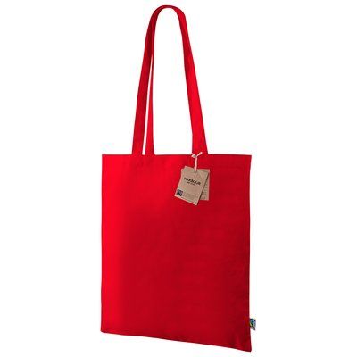 Bolsa con sello Fairtrade Rojo