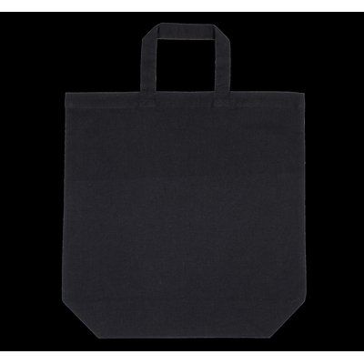 Bolsa shopper de algodón Black