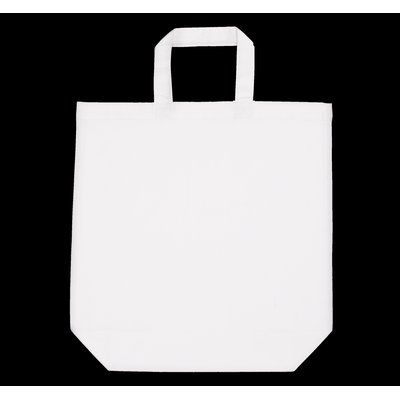 Bolsa shopper de algodón White