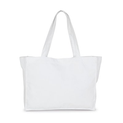 Bolsa shopper grande reciclada Blanco