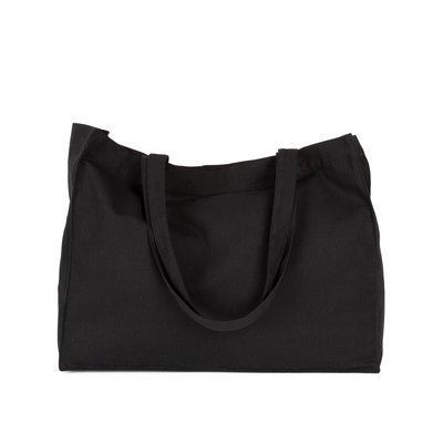 Bolsa shopper grande reciclada Negro