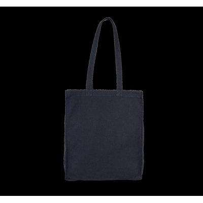 Bolsa shopper reciclada con fuelle Azul