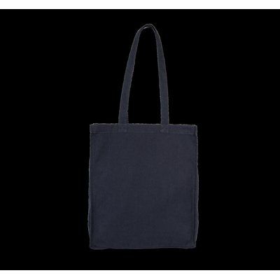 Bolsa shopper reciclada con fuelle Navy Blue Jhoot