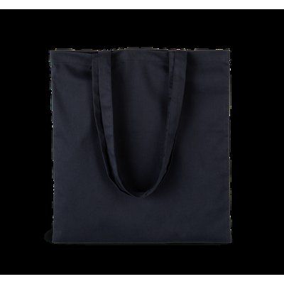 Bolsa shopper de tejido de sarga Navy