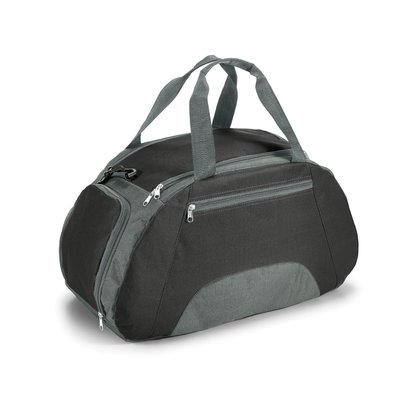 Bolsa Sport 600D con Zapatillero Negro