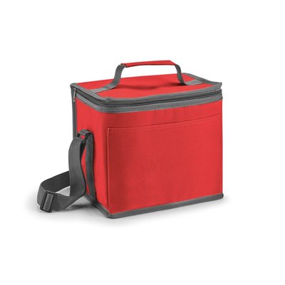 Bolsa Térmica 9L con correa Rojo