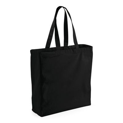 Bolsa tote de algodón Black