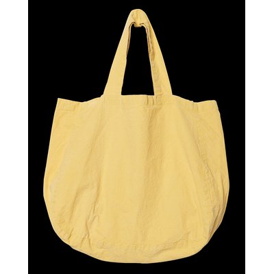 Bolsa tote de lino Amarillo