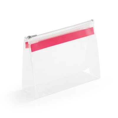 Bolsa transparente Rosa