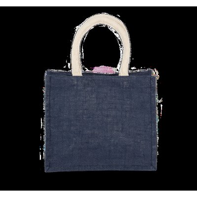 Bolsa de Yute Mediana Asas Algodón Midnight Blue