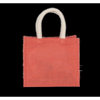 Bolsa de Yute Mediana Asas Algodón True Coral