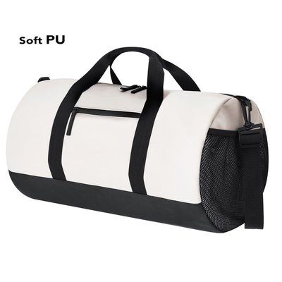 Bolso cilíndrico de suave PU