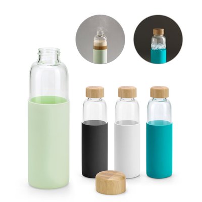 Botella 600ml con Funda Silicona