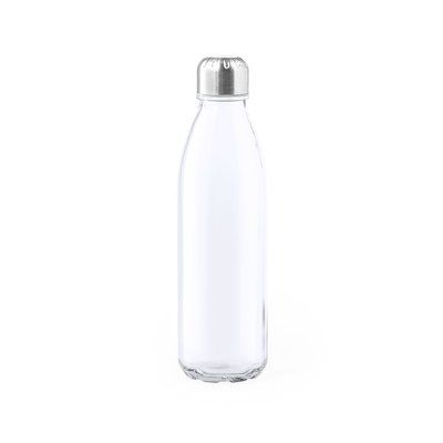 Botella 650ml Cristal y Tapón Inox Trans