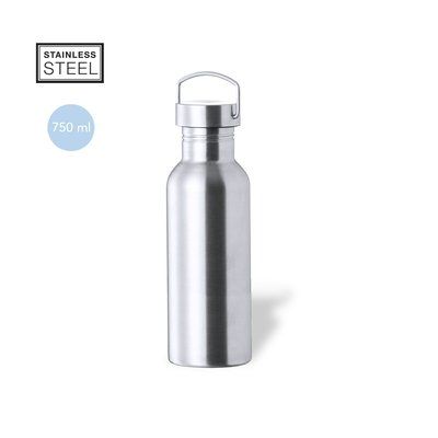 Botella 750ml Acero Inox con Asa