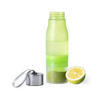 Botella de agua personalizada libre de BPA con exprimidor 700 ml 
